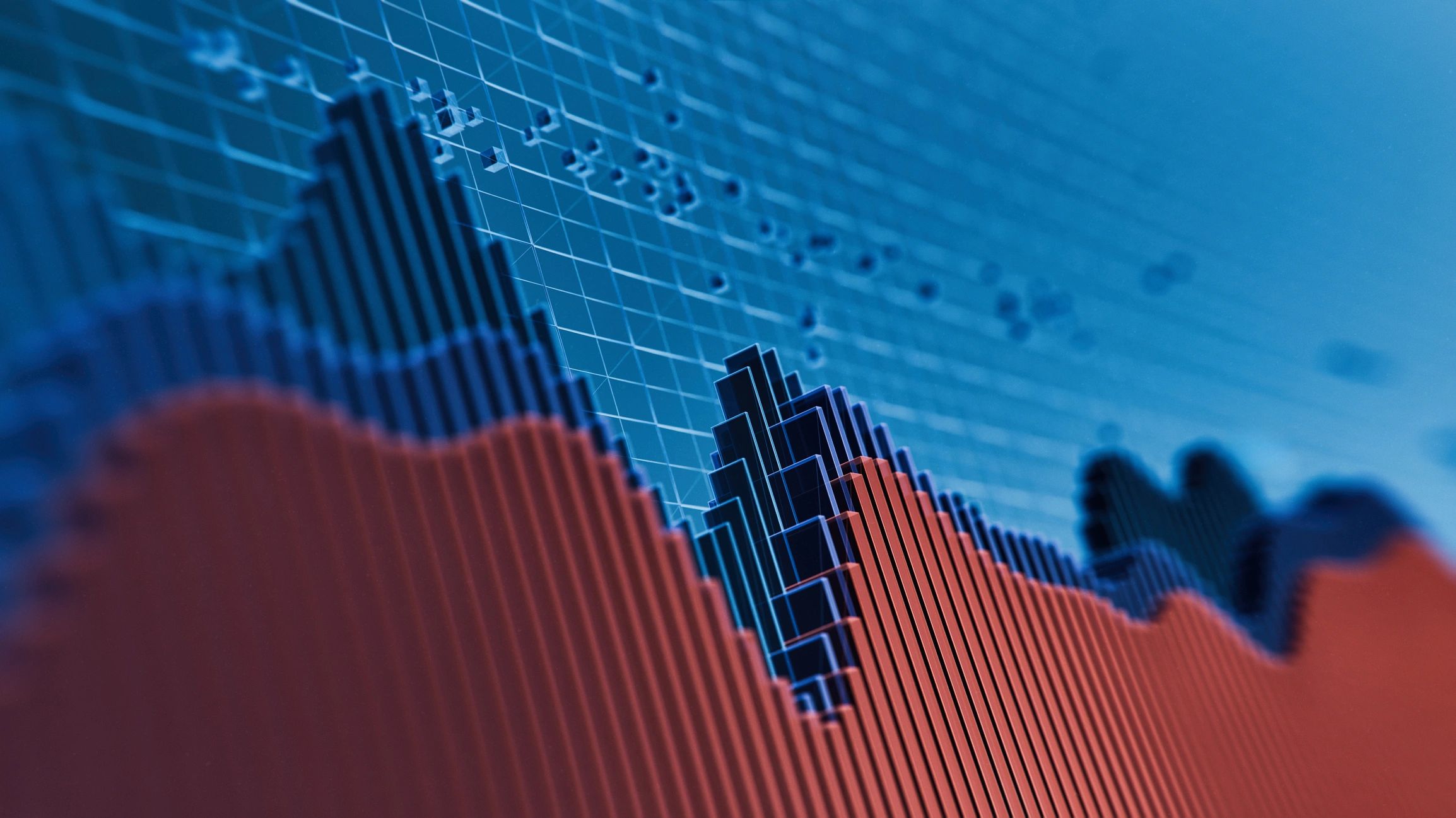 Financial charts and reporting visuals